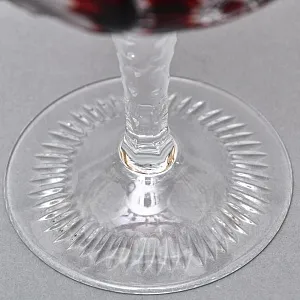 Набор 6-ть «Креманок» из Цветного Хрусталя серия «Виноград», NACHTMANN Германия, 60 -е годы.