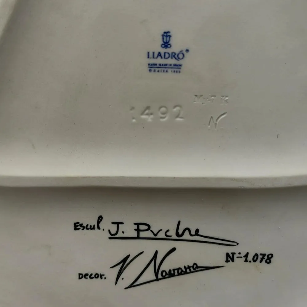 Редкость! Большая Фарфоровая статуэтка «ТРИ СЕСТРЫ», Lladro Испания, 1986 год.