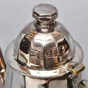 Винтажный Чайно - Кофейный набор из 5-ти предметов, CLARIDGE Англия, первая половина ХХ века. 