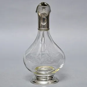 Роскошный Хрустальный Кувшин - Графин - Декантер, Франция середина ХХ века.