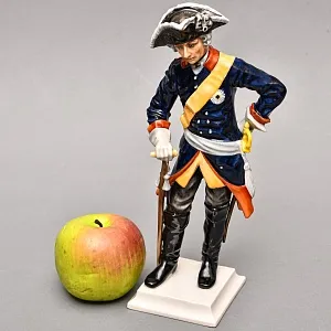 Коллекционная Фарфоровая статуэтка «Старый Фриц» - «Король Пруссии Фридрих II», Hutschenreuther Германия.