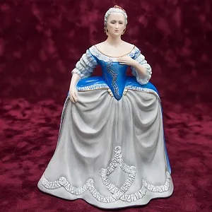 Фарфоровая статуэтка Императрица «ЕКАТЕРИНА ВЕЛИКАЯ», Franklin Porcelain, США - 1983 год.