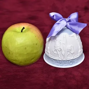 Коллекционный Фарфоровый Колокольчик «РОЖДЕСТВО - 1990 год», Lladro Испания.