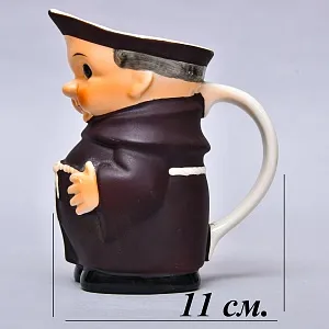 Фарфоровый Кувшинчик - Молочник - Соусник на 300 мл. «Очаровательный Монах», GOEBEL Германия.