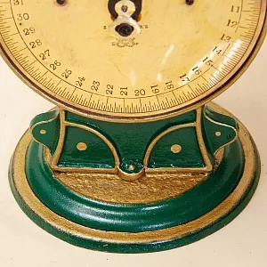 Старинные Кухонные Механические Весы Повышенной точности, SALTER'S Англия конец ХIХ века.