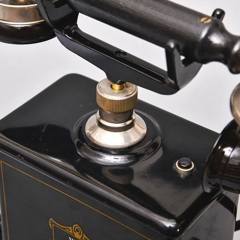 Старинный Настольный Телефонный аппарат - Телефон «JYDSK - Telefon Aktieselskab», Дания -1908 год.