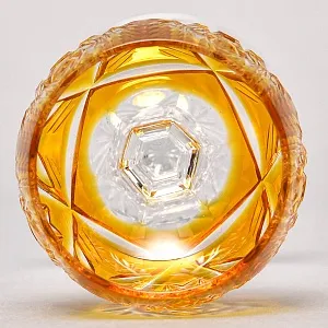 Редкость! Хрустальные Рюмки 4-е штуки серия «FLIRT», Knittel FAKIRIS Германия, 60 -е годы ХХ века.