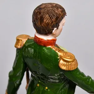 Коллекционная Фарфоровая статуэтка «Наполеон Бонапарт и Луиза Прусская» Scheibe-Alsbach Германия. 