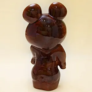 Большая Коллекционная Статуэтка «ОЛИМПИЙСКИЙ МИШКА», Фаянс ЗиК Конаково СССР -1980 год.