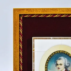 Декоративная Пара - Картина - Панно - Медальон «Юноша и Девушка», Германия.