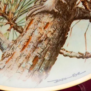 Коллекционная Тарелка «Рябчики» Фарфор Лимож Limoges Франция 1979 год.