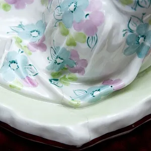 Авторская Фарфоровая Статуэтка «Летний день, Жена писателя А. Толстого» ДФЗ Дулево СССР -1958 год.