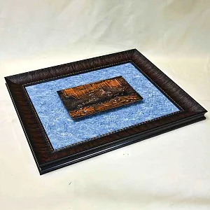 Настенное Панно - Картина - Барельеф «Атомный ледокол Арктика» СССР - 1977 год.