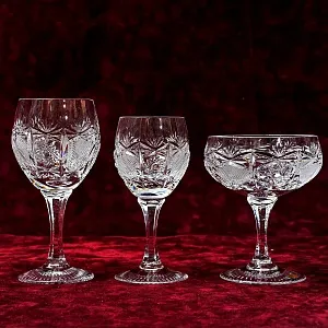 Хрустальные Бокалы для Вина серия «PARIS», NACHTMANN Германия 70-е годы ХХ века.