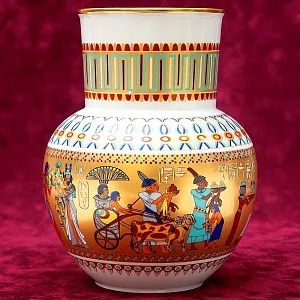 Коллекционная Авторская  Ваза «THEBEN» Фарфор KAISER Германия 70 -е годы ХХ века.