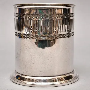  Сервировочная Металлическая Подставка для Бутылок - Бутылочная передача Silverpalted, SHEFFIELD Англия. 