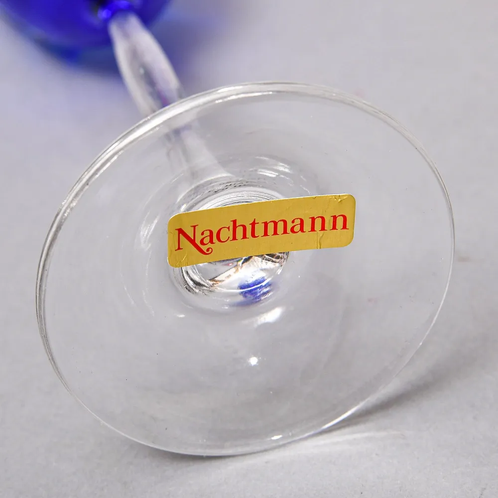 Редкость! Шесть Хрустальных Бокалов для Шампанского Limited Edition, NACHTMANN Германия конец ХХ века.