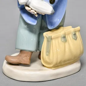 Коллекционная Фарфоровая статуэтка «Клоун с зонтиком», NAO by Lladro (Ллядро) Испания.