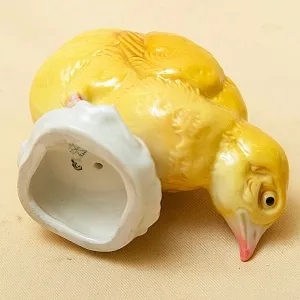 Коллекционная Фарфоровая статуэтка «Цыплёнок», Карл Энс / Karl Ens, Германия, 50-е гг.