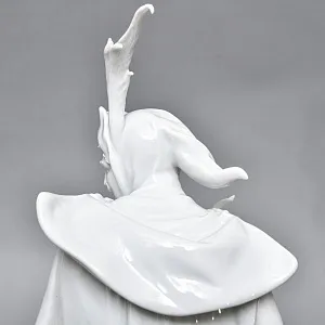  Редкая! Большая Фарфоровая статуэтка «МЕФИСТОФЕЛЬ», Scheibe-Alsbach Германия. 