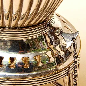 Бульотка - Чайник - Запарник, SHEFFIELD Англия Silverplate, начало ХХ века.