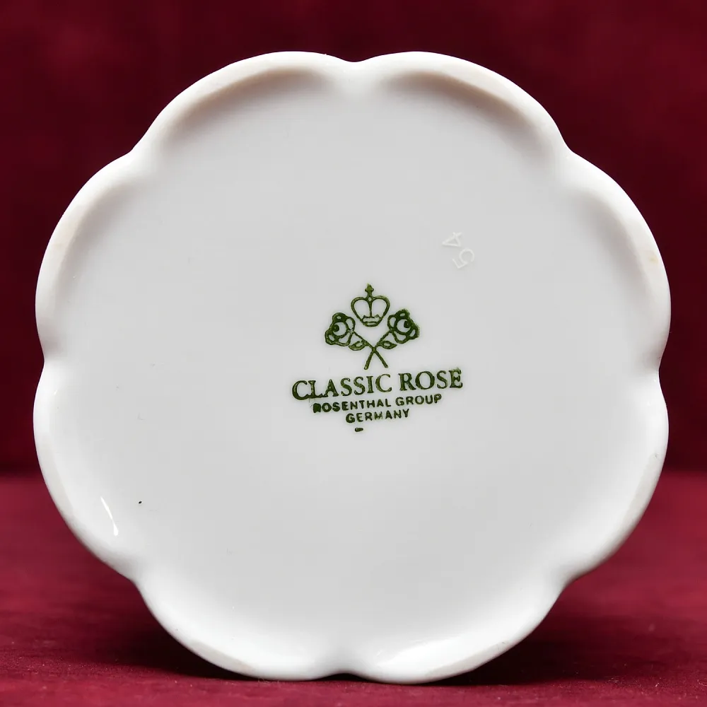 Фарфоровый Чайный Сервиз «РОЗЫ» на 6-ть персон, ROSENTHAL Германия, 1983 - 1991 годы.