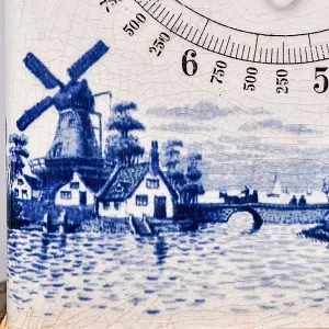 Редкость! Антикварные Кухонные Весы в Фарфоровом корпусе KRUPS IDEAL, Германия -1915 год.