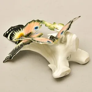 Коллекционная Фарфоровая статуэтка «Две бабочки», Karl Ens Германия, 50-е годы ХХ века.