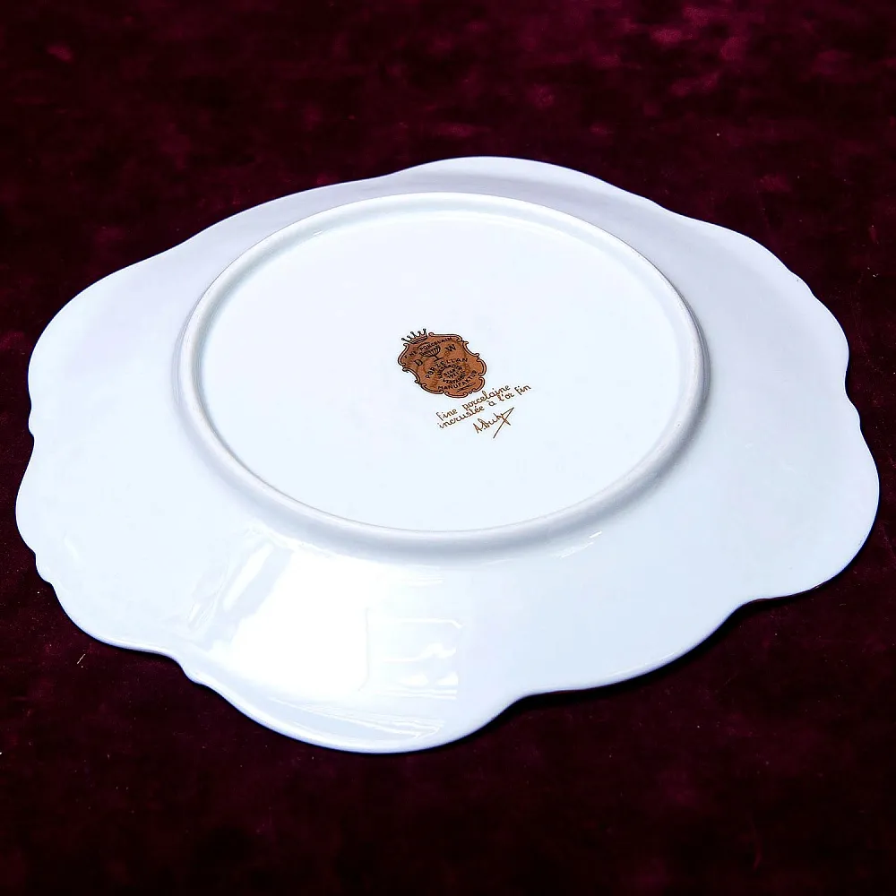 Авторское Блюдо - Тарелка «Дама с Кавалером» DW PORZELLAN-MANUFAKTUR.