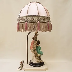 Настольная Электрическая Лампа - Светильник «ВЕСНА», FLORENCE, Италия -1985 год.