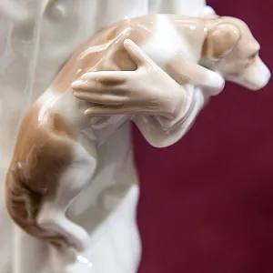 Редкая! Коллекционная Фарфоровая статуэтка «Ветеринар» Lladro, Испания - 1972 год.