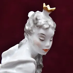 Редкость!!! Авторская Фарфоровая статуэтка «ПРИНЦЕССА И ГНОМ», ROSENTHAL Германия, 1974 - 1982 годы.