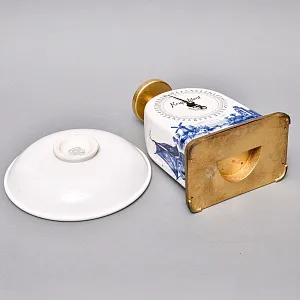 Редкость! Антикварные Кухонные Весы в Фарфоровом корпусе KRUPS IDEAL, Германия -1915 год.