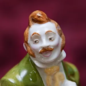 Авторская Фарфоровая статуэтка «Гоголевские персонажи. Маниловы», ЛФЗ СССР, 50-60 гг. 