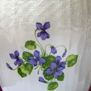 «НЕЗАБУДКИ» - Фарфоровое Кашпо или Ваза для цветов, KAISER, Германия - 1979 год.