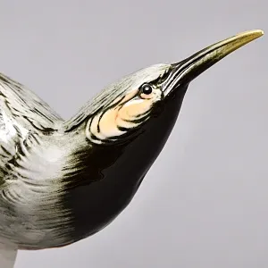 Пара Птиц - Фарфоровая Статуэтка «Свиристели» Н -19 см., Karl Ens, Германия - первая половина ХХ века.