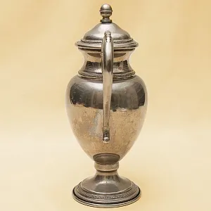 Классический Металлический Кофейник - Чайник на 0,5 литра. SHEFFIELD Англия, 50-е годы ХХ века.