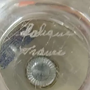 Хрустальная Настольная Газовая Зажигалка «Лев - Царь зверей», Франция, Лалик / Laligue, вторая половина ХХ века. 