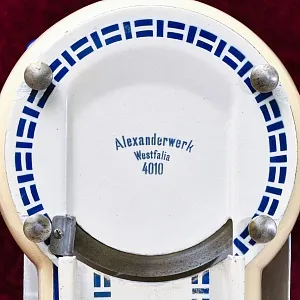 Антикварный Чугунный Ручной Циркулярный Нож  - Слайсер, Alexanderwerk Германия.