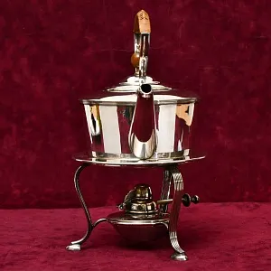 Винтажная Бульотка - Чайник - Запарник, Металл Silverplated, SHEFFIELD Англия.