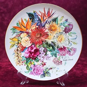 Коллекционная Тарелка «GRANDE FINALE'92» Фарфор, Хучеройтер - Hutschenreuther, Германия.