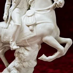 Коллекционная Статуэтка «Людовик Бонапарт на коне» Фарфор Scheibe - Alsbach Германия -1952-1972 г.