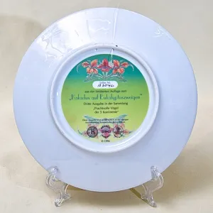 Редкость! Коллекционная Тарелка «Какаду» Фарфор, Hause Schirnding, Германия - 1994 год.