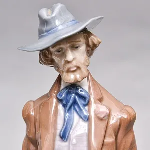 Коллекционная Фарфоровая статуэтка «Странствующий Художник», Lladro / Лядро Испания.