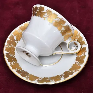 Коллекционная Кофейная Пара из коллекции «Motette», фарфор KAISER Германия, 1979 - 1990 годы.