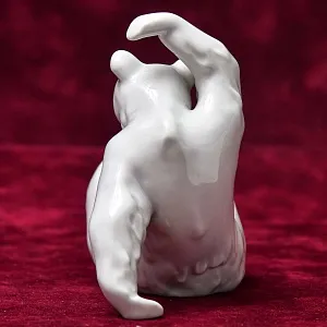 Коллекционная Фарфоровая статуэтка «МЕДВЕДЬ», KPM Германия, вторая половина ХХ века. 