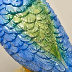 Коллекционная Фарфоровая статуэтка «ПТИЦА - ПОПУГАЙ», Goebel Германия, 1964 - 1972 годы.