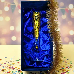 Эксклюзивный Коллекционный Бокал для Шампанского серия «Millenium - 2000», Theresienthal Германия.