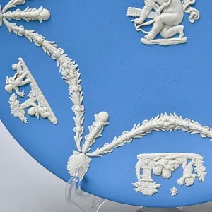 Коллекционая Тарелка «Античные сюжеты с путти» фарфор WEDGWOOD, Англия -70гг.