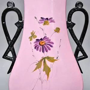 Антикварные Парные Фарфоровые Вазы «Счастливое детство», Франция, конец XIX - начало ХХ века. 